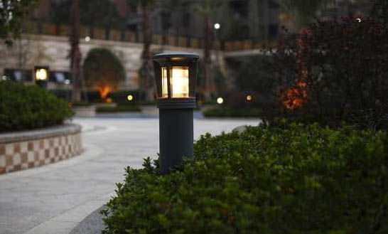 麻豆视频APP官网照明公園草坪燈照明效果