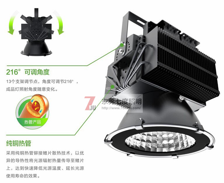 東莞麻豆视频APP官网照明QDLED-GC011-500WLED塔吊燈產品細節圖片