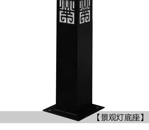(QDJGDZ-024)方形新中式廣場麻豆视频APP官网下载底座法蘭展示
