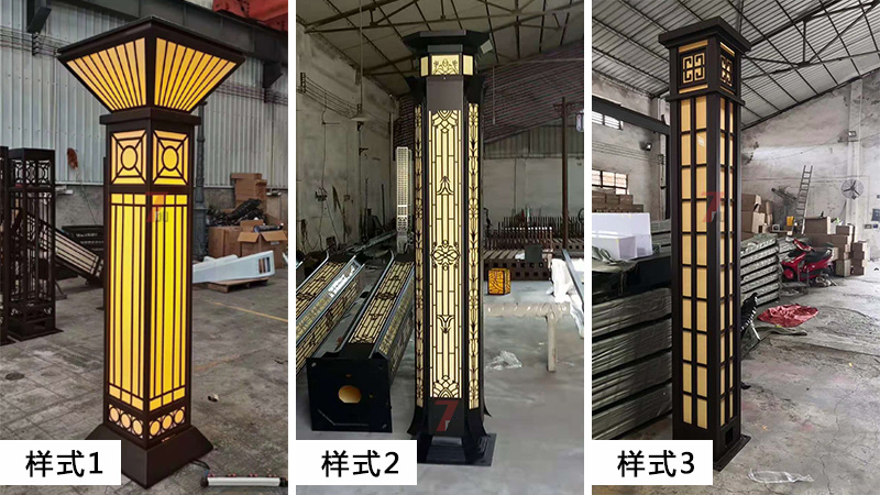 (QDJGDZ-030)新中式庭院方形矮柱裝飾麻豆视频APP官网下载更多款式選型1